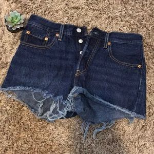 SOLD ON MERC Levi denim shorts
